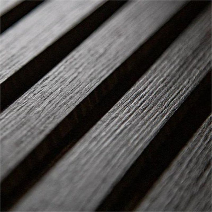 Wood Slatted Acoustic Panels, Black