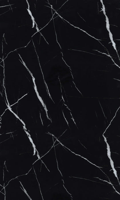 UV Marble Sheets, Black Echo, 1 Sheet, 4 X 8 Feet